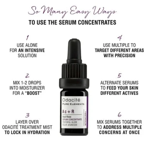 Ac+R Serum | Konzentrat mit Acaibeere und Rose für jugendliche Haut