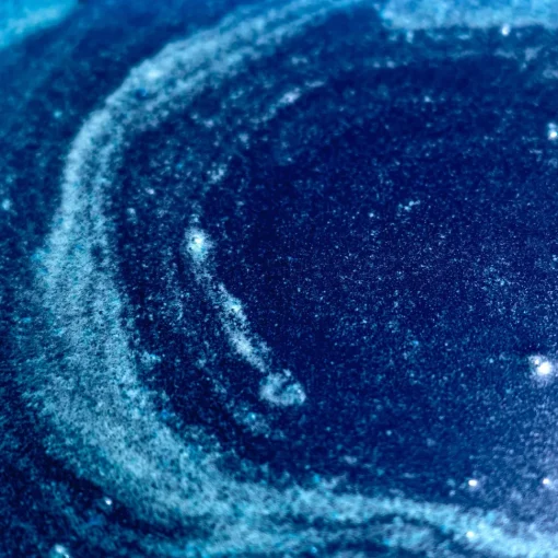 Azure Tranquil Blue Aura Soak - Badezusatz aus Salzmineralien, Kokosmilch und Magnesiumkristallen