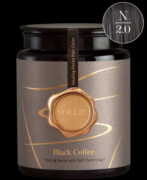 Black Coffee - pflegende Pflanzenhaarfarbe - Healing Herbs Hair Color