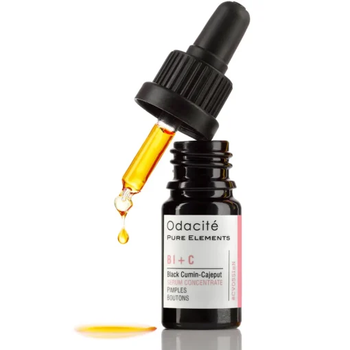 Bl+C | Serum | Konzentrat für zu Unreinheiten und zu Akne neigender Haut mit Schwarzkümmel + Cajeput