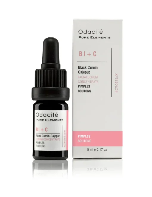 Bl+C | Serum | Konzentrat für zu Unreinheiten und zu Akne neigender Haut mit Schwarzkümmel + Cajeput
