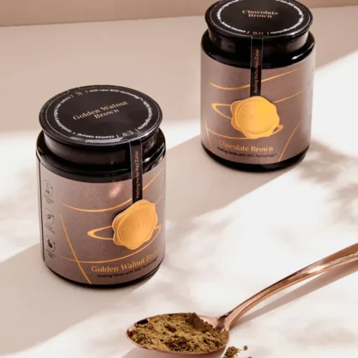 Chocolate Brown- pflegende Pflanzenhaarfarbe- Healing Hearbs Hair Color