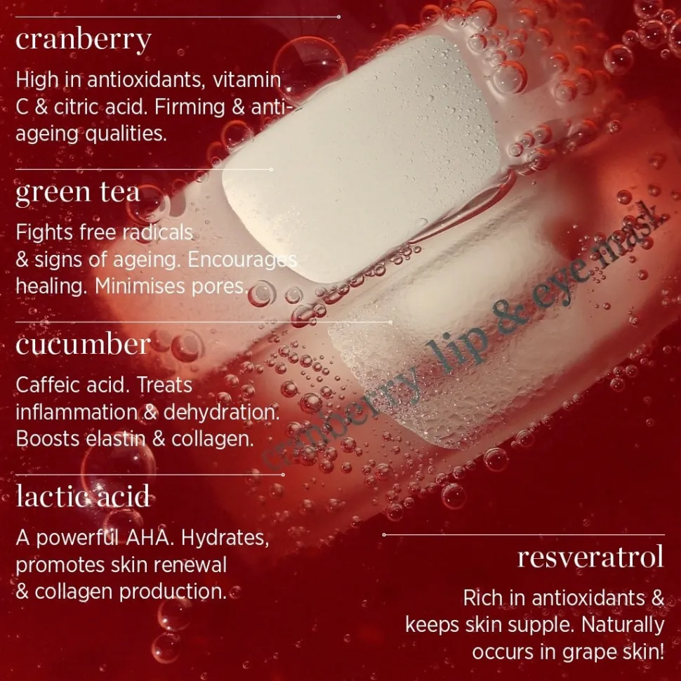 Cranberry Lip & Eye Butter | Ere Perez - Lippen- und Augenpflege