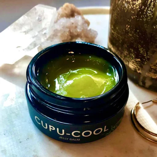 Cupu Cool - Gelbalm mit Hyaluron, Peptiden und wirksamen Pflanzenbuttern