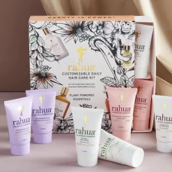 Customizable Daily Hair Care Set - 4 Shampoos und 4 Conditioner im Reiseformat