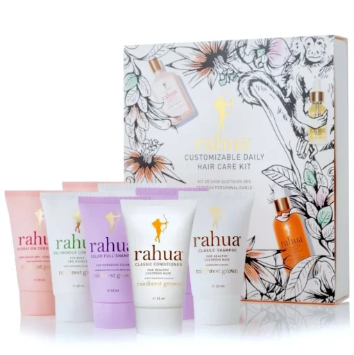 Customizable Daily Hair Care Set - 4 Shampoos und 4 Conditioner im Reiseformat