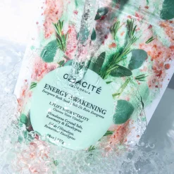 ENERGY AWAKENING Badesalz mit Himalaya Kristallsalz, Rosmarin & Eukalyptus