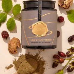 Golden Honey Blonde-pflegende Pflanzenhaarfarbe-Healing Herbs Hair Color