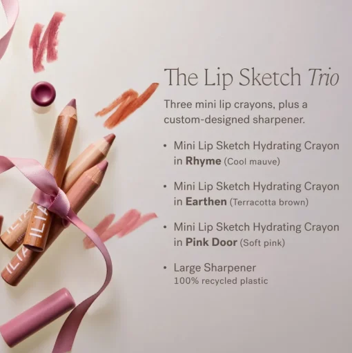 ILIA ♡ The Lip Sketch Trio - Das Geschenkset mit 3 Minis