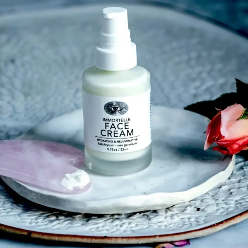 IMMORTELLE Face Cream | Feuchtigkeitsspendende Gesichtspflege - ANIMA MUNDI