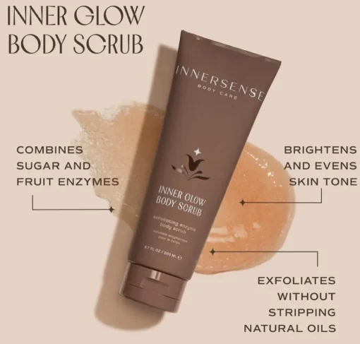 Innersense Organics INNER GLOW BODY SCRUB - Enzymatisches Körperpeeling