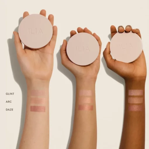 LIGHTSHIFT Cream Highlighter | ILIA Hightlighter in den Tönen GLINT, DAZE, ARC
