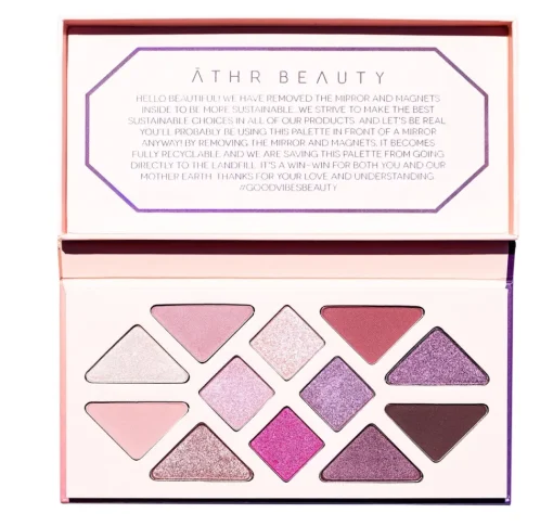 Manifest Crystal Palette - Lidschattenpalette mit rosa & violetten Nuancen