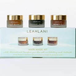 Mask Magic Kit - LEAHLANIs beliebte Masken plus Peeling im kleinen Format