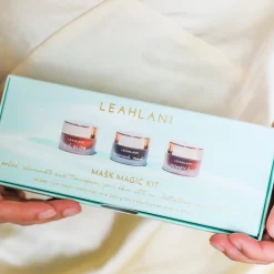 Mask Magic Kit - LEAHLANIs beliebte Masken plus Peeling im kleinen Format