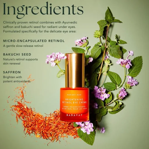 RANAVAT - Brightening Retinol Eye Creme - Retinol-Augencreme (RADIANT RANI collection)