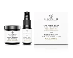 Reise - und Probierset - Flower and Spice - Creme/Gesichtsöl