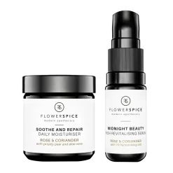 Reise - und Probierset - Flower and Spice - Creme/Gesichtsöl