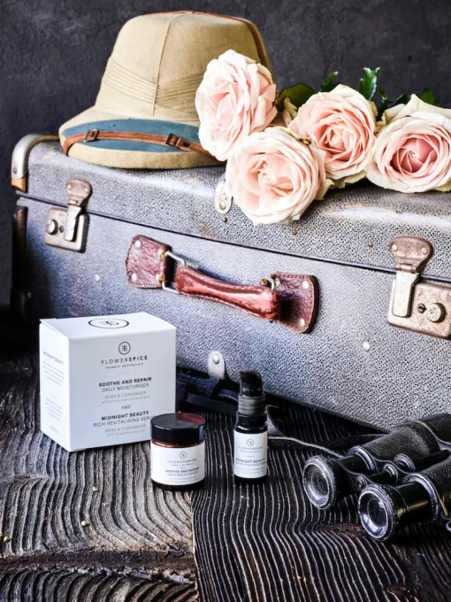 Reise - und Probierset - Flower and Spice - Creme/Gesichtsöl