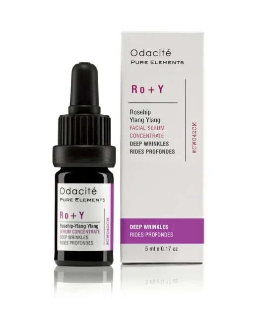 Ro+Y | Serum Konzentrat mit Hagebutte + Ylang-Ylang für die Behandlung intensiver Falten