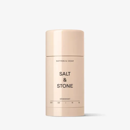 Saffron and Cedar Deodorant - SALT & STONE - Deo